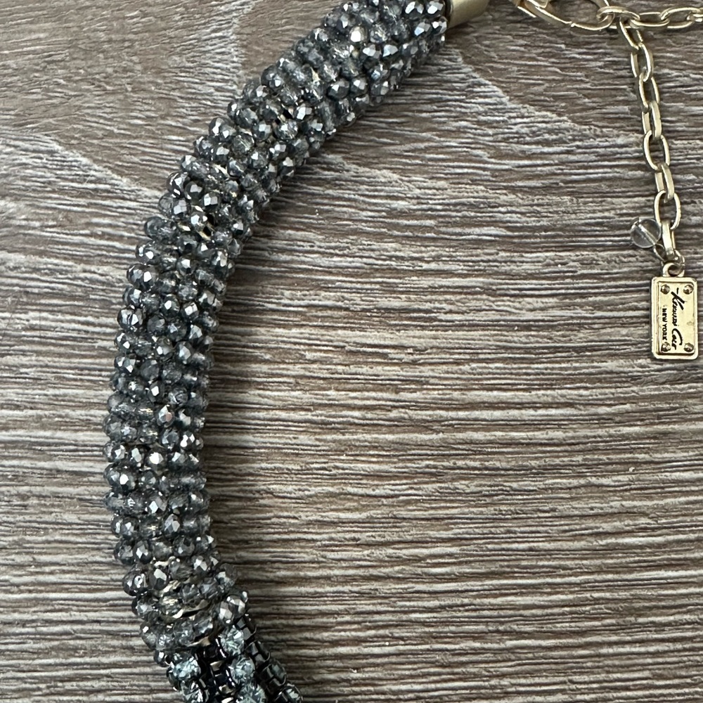 Kenneth Cole chunky rhinestone necklace - Picture 5 of 6